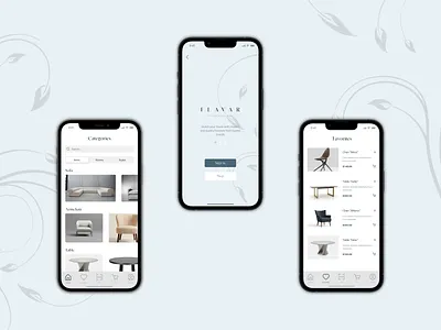 FLAVAR_Mobile_app design mobile ui ux