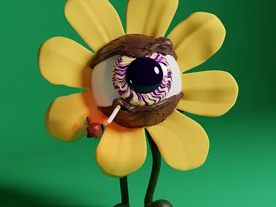 Rise and shine, my little grumpy sunflowers 3d 3d art art direction bitcoin blender blender3d blockchain c4d character cinema4d crypto design ethereum human made illustration metaverse nft nft collection noai pbr