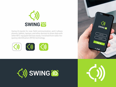 Swing Id Redesign Logo identity mark brand identity branding design communication connection logo creative logo data conneciton data share design hire hire for designer logo logo design logodesigner minimalist logo modern logo need logo need social app nfc company social logo transfer