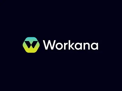Workana - letter W modern logo concept a b c d e f g h i j k l m n abstract logo branding finance financial fintech gradient letter d logo letter logo letter mark logo logo design logo designer logotype modern logo o p q r s t u v w x y z software tech