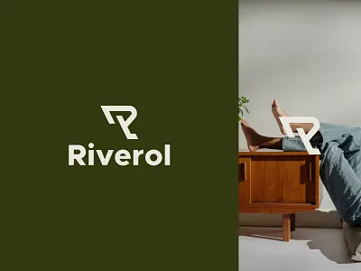 Furniture Shop Logo - Riverol Modern Logo branding branding design chair logo furniture furniture logo letter r logo logo logo design logo design branding logodesign logos logotype minimal minimalist logo modern logo r logo visual identity