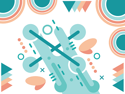 Abstract Wave abstract illustration vector