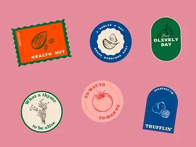kids, eat your veggies. graphic design illustration stickers vector