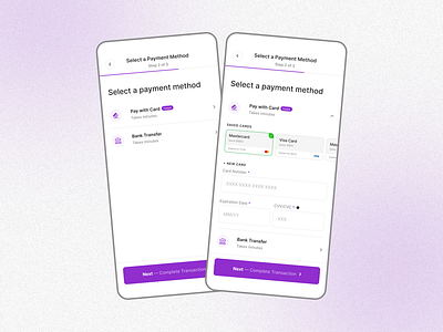 Fiat on-ramp (2) app app redesign cryptocurrency design product design ui ux