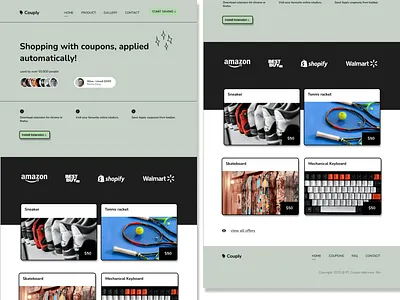 Couply Ipad Pro layout design design landing page ui ux website