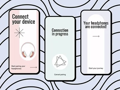 🔎 Device Pairing, mobile app app colors iot mobile shapes ui visual