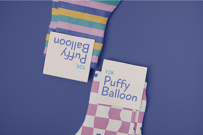 Y2K Puffy Balloon balloon branding chewy colorful cute design fluffy graphic design graphic illustration illustration pattern product design puffy seamless pattern vector y2k puffy balloon