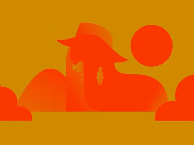 2023 80s cowboy cowgirl honky tonk illustration self portrait