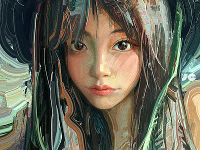 portrait illustration design illustration