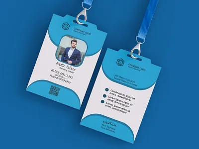 ID Card Corporate Card branding businessidentity corporatecard design graphic design id illustration logo vector