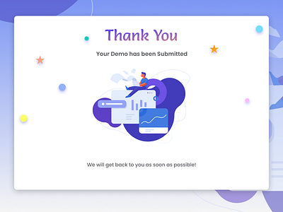 Thank You Pop-Up app ui branding design figma home page design illustration logo mobile ui popup thanks thankyou ui vector web ui