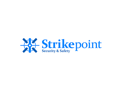 Strikepoint - Wordmark Logo & Icon brand brand design branding design icon icon design icon designer identity identity design identity designer logo logo design logo designer logos safety security vector visual identity