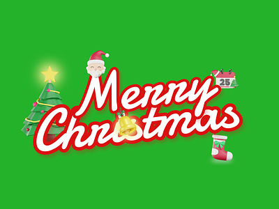Merry Christmas branding clean design figma illustration modern ux vector