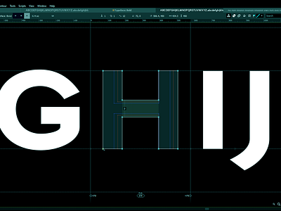 Type Design 36 2d art artwork design font fontlab graphic design lettering modern type design typeface typography vector