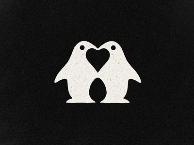 Wild Adélie Penguins adélie animal bird care caring couple egg heart logo love negative space partnership penguin penguins puppy son wild wild adélie penguins wild life wing