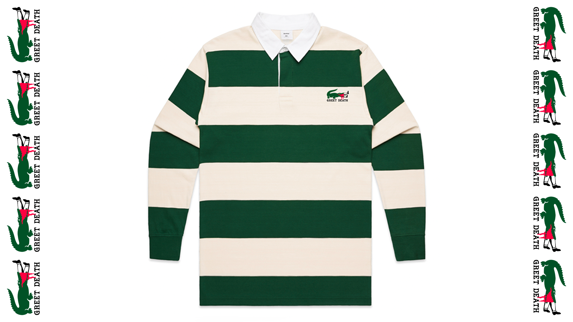 Greet Death x Gators Daily Ruby Shirt art direction band merch band shirt design graphic design illustration logo merch merch design