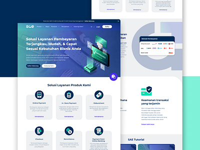 Company Website - SAEPAY design ui ux website