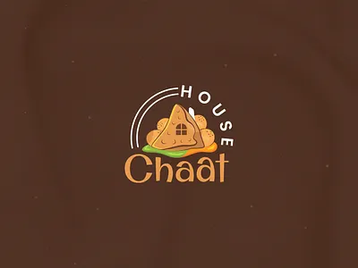 House Chaat: A Minimalist Flavorful Logo brand identity branding creative design design logo flat graphic graphic design icon illustration logo logo design logos logotype mascot minimal minimal logo modern timeless unique