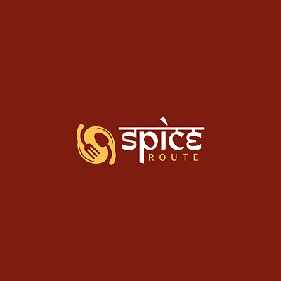 Spice Route: Elegant Logo with Negative Space Utensils brand identity branding creative design design logo graphic graphic design icon illustration logo logo design logos logotype minimal minimal logo minimalist minimalist logo modern negative space timeless