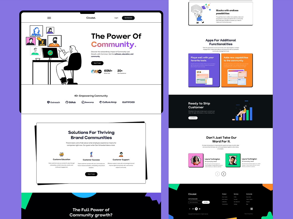 Animated Landing Page designs, themes, templates and downloadable ...