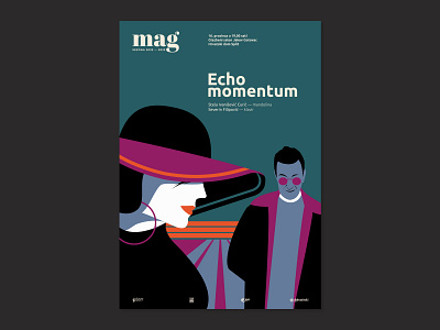 Echo momentum branding conceptual design design echo momentum filipovic severin graphic design hrvatski dom split illustration illustrator mag makarska mandolin onevectordiary piano stela ivanisevic curic vector