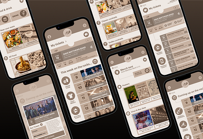 Case Study: Red Rocks Amphitheater Mobile App case study concert design ticketing ui ux venue