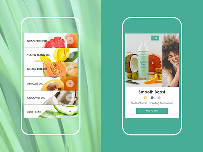 UI/UX/WEB DESIGN: WILDMINT 🌿 branding colour cosmetics desktop graphic design mobile shopify ui ux web design