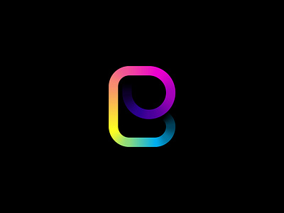 B Lettermark Modern Logo Design app logo b logo b mark branding concept creative design gradient icon illustration letter logo letter mark logo logo design logo designer logo mark logos modern