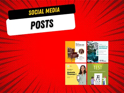 SOCIAL MEDIA POSTS branding graphic design