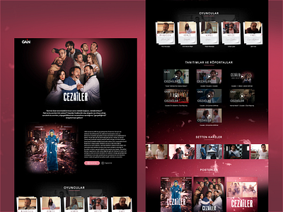 Cezailer Landing Page bootstrap clean concept css flat html landing landing page landingpage minimal mobile movie serial tv ui ux web website