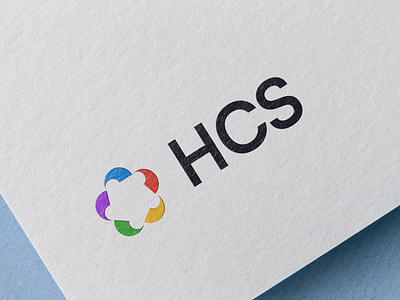 HCS - New branding design for a service company brand identity branding branding redesign clean graphic design logo logo design logo redesign merchandise minimal