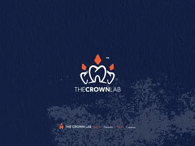 The Crown Lab Dentistry Clinic logo design in costarica clever creative crown dentist dentistry design illustration logo moosartist mosaabosweilem teeth tooth اسنان شعار اسنان شعار عيادة طبيب اسنان عيادة اسنان مصمم شعارات موسى ابوسويلم هوية تجارية