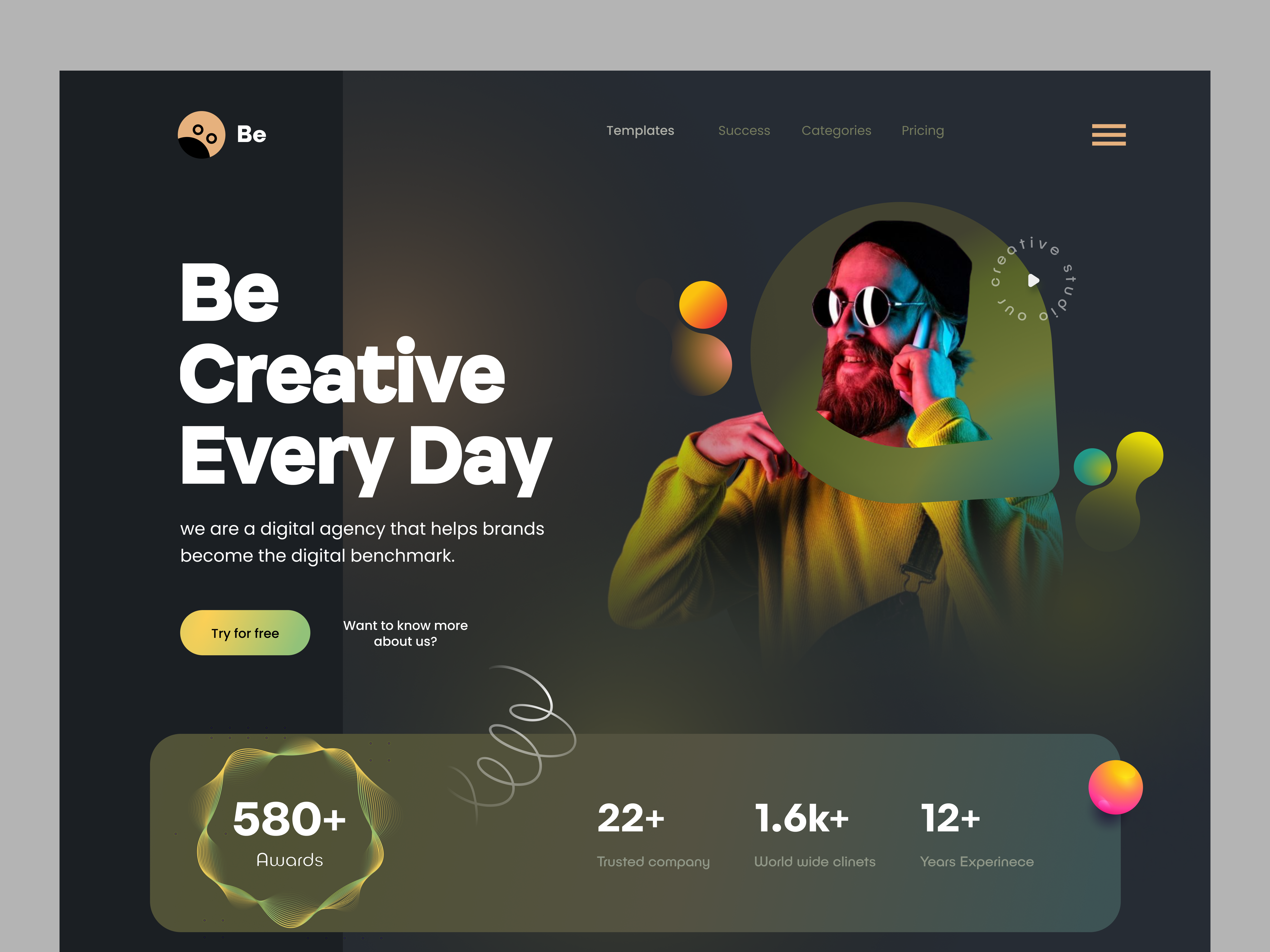 Example of Landing Page Design