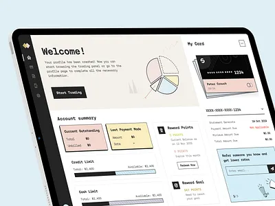 Fintech Dashboard- Welcome Page ai ai tools analytics analytics app bank app banking app banking web app dashboard data visualization e wallet finance app financial web app fintech fintech app fintech dashboard fintech web application money transfer saas saas dashboard transactions