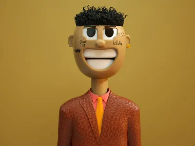 Leo 3D NFT Character 3d character cinema4d design george illustraion mikiashvili modern nft render