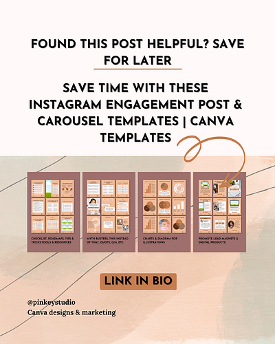 Instagram post for engagement bloggers canva template checklist coaches course creators design freelancers graphic design illustration instagram carousel post instagram post designs instagram post templates logo social media post designs