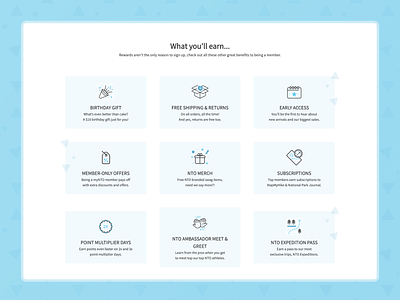 Rewards Program Landing Page - Perks landing page rewards ui web website