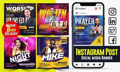 Amazing Instagram post Banner Design advertisement business corporate design flyer graphic design instagram ads marketing motion graphics social media design template