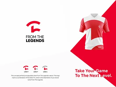 From The Legends Logo Design (Unused) app icon brand logo branding creative logo design f logo ftl lgoo graphic design icon itsmahmodul logo logo desgin logo designer mahmodul hasan minimal logo premium logo unused logo