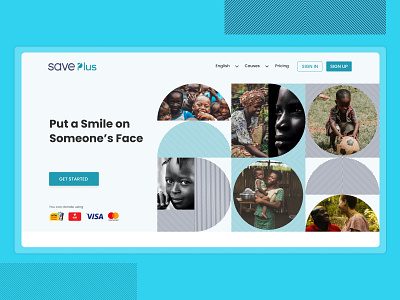 Save Plus Web africa design inspiration rwanda trending ui ux website