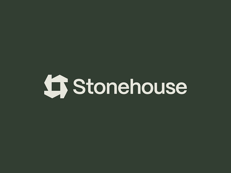 Stonehouse Logo Design by Elif Kameşoğlu for Elbu Studio on Dribbble