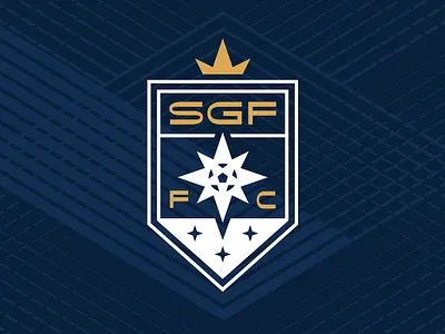 Springfield Football Club (SGF FC) badge branding fc football club soccer soccer badge soccer club springfield