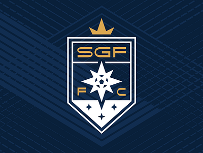 Springfield Football Club (SGF FC) badge branding fc football club soccer soccer badge soccer club springfield