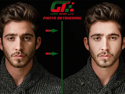 Model retouching (Men and Women) background remove color correction croping and resizing graphic design photo retouching