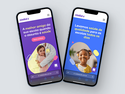 Coala Saúde Website - Webflow design mobile design responsive ui ux webdesign webflow website website design