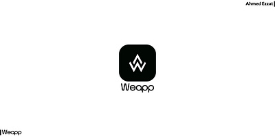 We App Logo branding graphic design logo