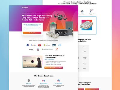 Doodle Labs | Landing Page conversion rate optimization cro cro design cro strategy design figma graphic design landing page landing page design