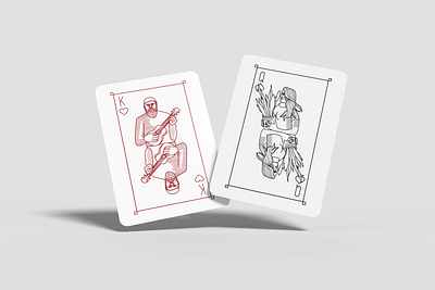 Kreutz | Rosquist - Deck of Cards cards design illustration playing cards