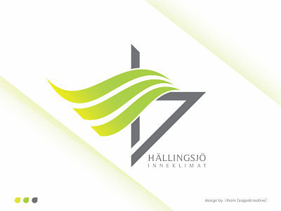 HÄLLINGSJÖ logo design app branding design graphic design illustration logo typography vector