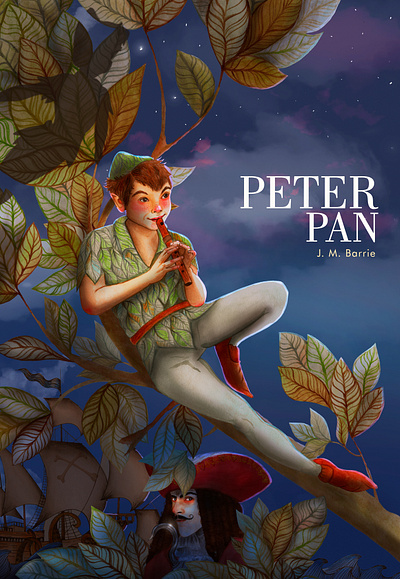 Peter Pan child childrenillustration desenho digitalarte editorial illustration ilustração ilustraçãoinfantil infantil